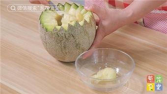 吃哈密瓜冻的哈密瓜,从新鲜哈密瓜到美味佳肴的华丽转身